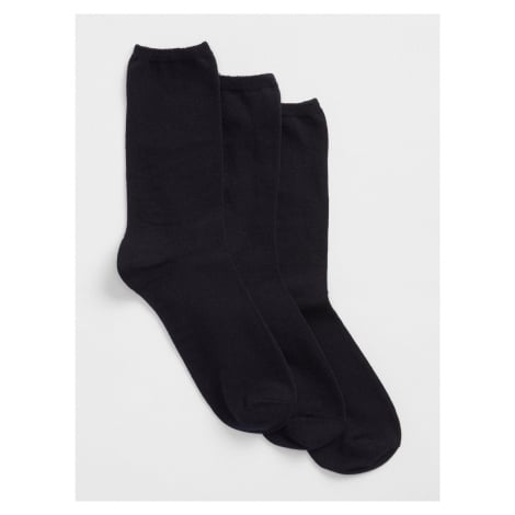 GAP Ponožky basic crew socks, 3 páry - Dámské