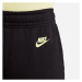 Nike SPORTSWEAR FLEECE Dívčí tepláky, černá, velikost