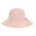 Letní klobouk Art of Polo 22111 Siena Světle růžová