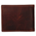 Pánská kožená peněženka SendiDesign Eagle - hnedá