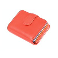 Dámská kožená peněženka na výšku s barevným vnitřkem červená, 9 x 18 x 13 (XSB00-CO599-00KUZ)