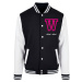 Pánská bunda  // Mister Tee / Wonderful College Jacket blk/wht