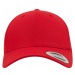 Curved Classic Snapback - red