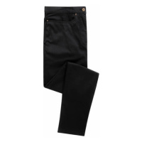 Premier Workwear Pánské chino džíny slim fit PR560 Black