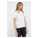 Bavlněné tričko Versace Jeans Couture bílá barva, 76HAHT04 CJ00T