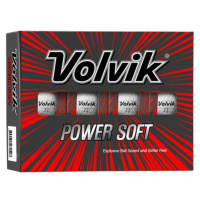 VOLVIK VV POWER SOFT 12 ks Sada golfových míčků, bílá, velikost