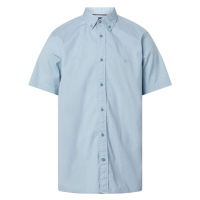 Tommy Hilfiger Shirt - NATURAL SOFT POPLIN RF SHIRT S/S blue