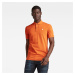 Polo Shirt - G-star RAW Dunda Slim Polo S\s Orange