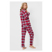 Bavlněné pyžamo Marissa dlouhé Aruelle