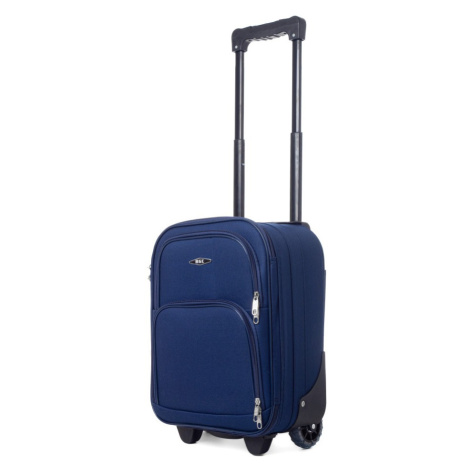 Rogal Tmavě modrý malý příruční kufr do letadla "Transport" - S (25l)