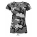 Vojenské tričko SOL'S - Military Dámské grey
