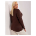 Sweter PM SW PM model 20193847 ciemny brązowy - FPrice