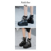 Motorkářské kotníkové boty s řetízky GoodDayGirl Fashion