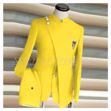 Dvoudílný pánský oblek – elegantní sako a kalhoty