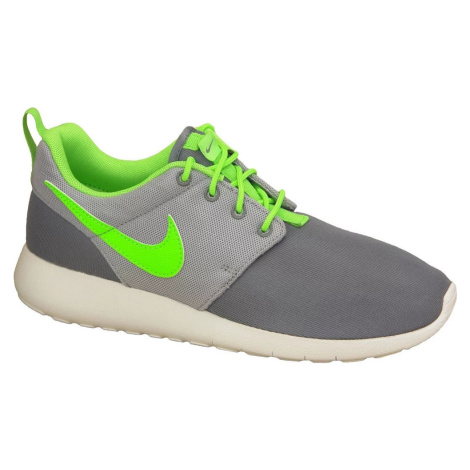 ŠEDÉ CHLAPECKÉ TENISKY NIKE ROSHE ONE GS Šedá