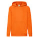 Orange Children's Hoodie Fruit of the Loom