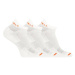 Unisex ponožky Merrell MEA33566T3B2 WHITE CUSHIONED COTTON LOW CUT TAB
