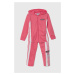 Dětská tepláková souprava adidas Originals růžová barva