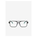 Černé hranaté brýle k počítači VeyRey Attlee