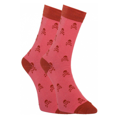 Veselé ponožky Dots Socks lebky (DTS-SX-413-R) L