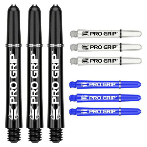 Násadky na šipky TARGET Pro Grip 41mm, černé, bílé, modré, multi-pack