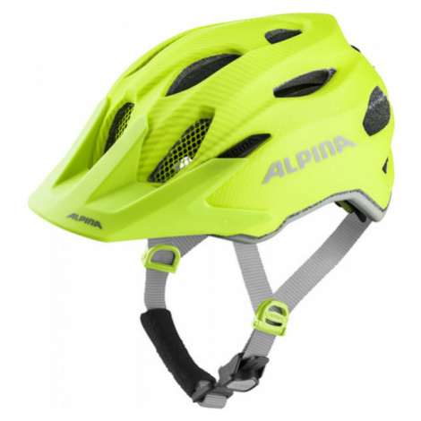 Alpina Sports CARAPAX JR FLASH Dětská cyklistická helma, žlutá, velikost