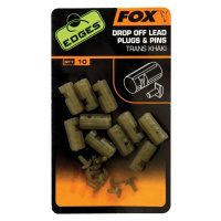 Fox Insertní vložky do olov Edges Drop Off Lead Plug and Pins 10ks