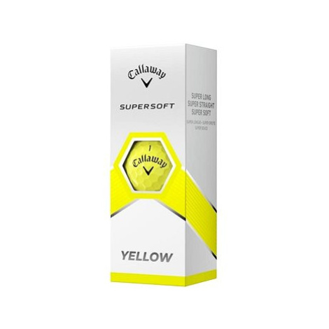 Callaway Supersoft míčky, žluté, 12ks