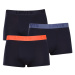 3PACK pánské boxerky Levis černé (905042001 017)