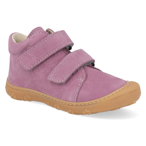 Barefoot dětské kotníkové boty Ricosta - Pepino Chrisy purple M fialové