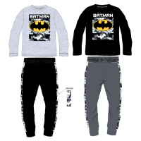 Batman - licence Chlapecké pyžamo - Batman 5204461, světle šedá/ černé kalhoty Barva: Šedá