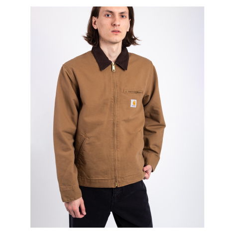 Carhartt WIP Detroit Jacket Hamilton Brown / Tobacco rinsed