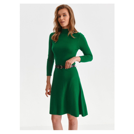 Zelené svetrové šaty TOP SECRET