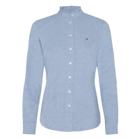 Tommy Hilfiger Shirt - RECYCLED OXFORD REG LS SHIRT blue