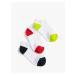 Koton Set of 3 Multicolored Cotton-Mixed Socks