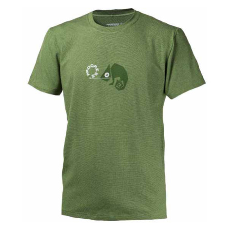 PROGRESS BARBAR chameleon bambus tričko pánské, zelená