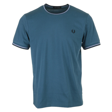 Fred Perry Twin Tipped T-Shirt Modrá