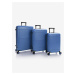 Sada tří cestovních kufrů Heys Zen S,M,L Royal Blue