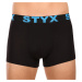 3PACK pánské boxerky Styx sportovní guma nadrozměr vícebarevné (R9606162)