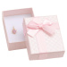 JK Box Růžová dárková krabička na šperky AT-6/A5