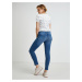 Tmavě modré dámské skinny fit džíny Pepe Jeans Regent