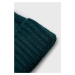 Čepice Abercrombie & Fitch zelená barva, z husté pleteniny