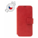 FIXED ProFit z pravé hovězí kůže pro Samsung Galaxy A52 / A52 5G / A52s červené