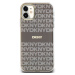 PC/TPU Repeat Pattern Tonal Stripe Magsafe Zadní Kryt pro iPhone 11 Beige DKNY