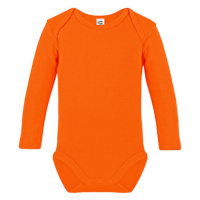 Link Kids Wear Dětské body s dlouhým rukávem X941 Orange