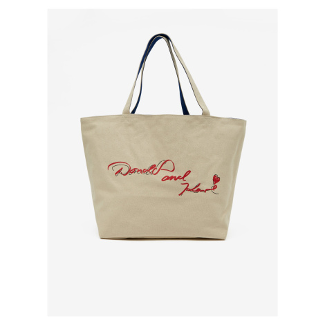 Modro-béžový dámský oboustranný shopper KARL LAGERFELD Disney - Dámské