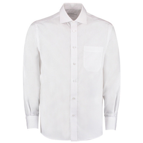 Kustom Kit Pánská bavlněná košile KK116 White