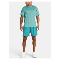 Under Armour Kraťasy UA Woven Emboss Short-BLU - Pánské