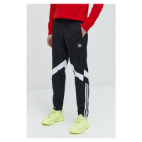 Tepláky adidas Originals pánské, černá barva, s aplikací