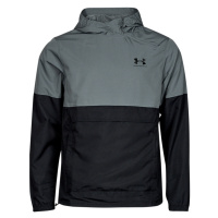 Under Armour UA WOVEN ASYM ZIP PULLOVER Šedá